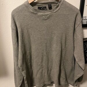 Gray Long Sleeve Shirt